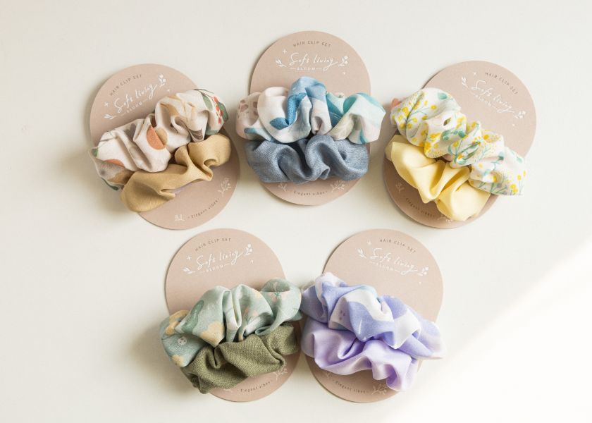 【秋日果實-花漾優雅髮夾組】髮飾 / 馬尾夾 Hair clip set 氣質,禮物,質感,配件,頭飾,飾品,馬尾夾,髮夾,髮飾