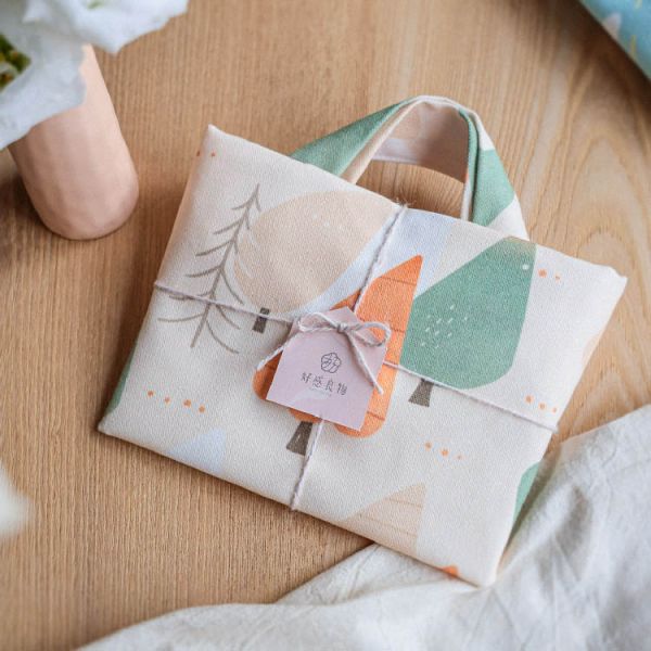 【落羽松-多變手提袋】束口包 / 小托特包 / 便當袋 Variable tote bag 購物袋,外出袋,原創印花,落羽松,禮物,聖誕禮物,生日禮物,交換禮物,手提袋,便當袋