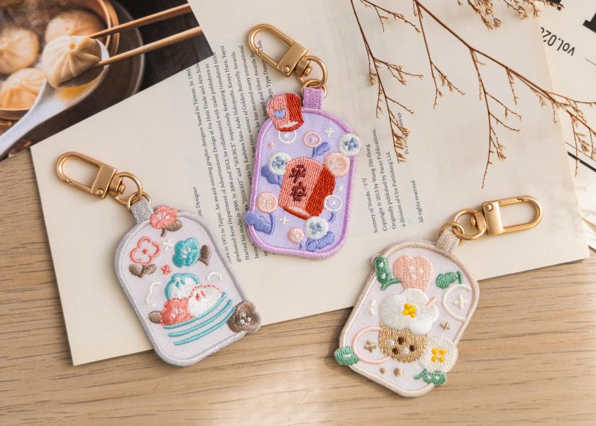 【小籠包花花-花繪吊飾】吊飾 / 掛飾 刺繡,包包配件,可愛 ,吊飾
掛飾 ,送禮