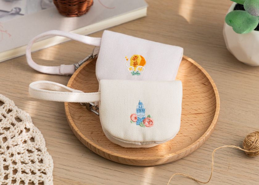 【花漾101-花伴小掛包】生活配件 / 小鏡子 刺繡,化妝鏡,可愛,吊飾,天燈,小鏡子,療癒,
送禮,配件,隨身鏡