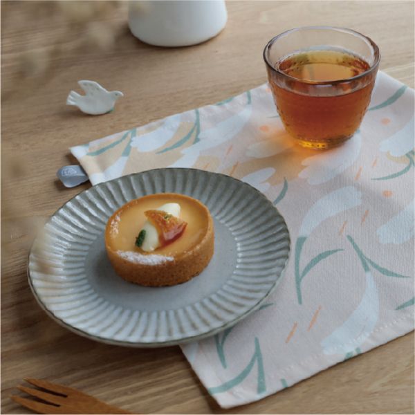 【芒花-豆粉-餐墊】防塵墊 / 辦公桌墊 Placemat 原創印花,禮物,生日禮物,家飾,裝飾,居家,佈置,芒草,餐墊,廚房佈置