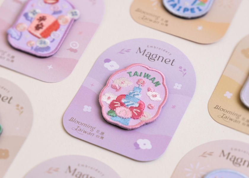 【春意台灣-花繪磁鐵】冰箱貼 / 磁鐵 可愛,台灣特色,療癒小物,磁鐵,
磁鐵冰箱貼,禮品,紀念品,設計,
辦公室小物,送禮