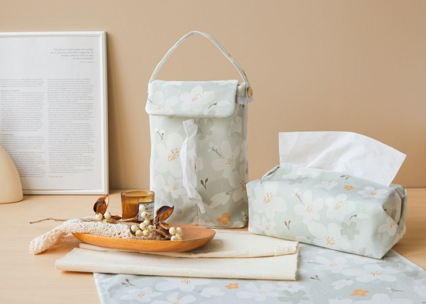 【油桐花-餐墊】防塵墊 / 辦公桌墊 原創印花,禮物,生日禮物,家飾,裝飾,居家,佈置,森林,餐墊,廚房佈置