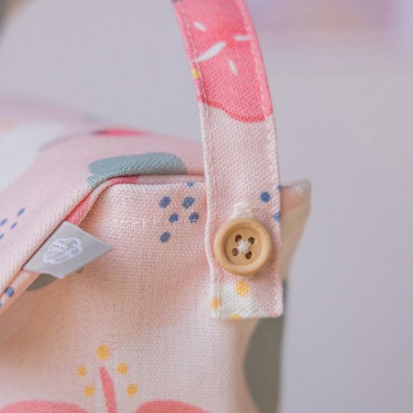 【朱槿-掛式衛生紙套】吊掛可拆 / 車用 / 露營 Hanging Tissue Cover 原創印花,禮物,生日禮物,家飾,裝飾,居家,佈置,朱槿,衛生紙套,交換禮物