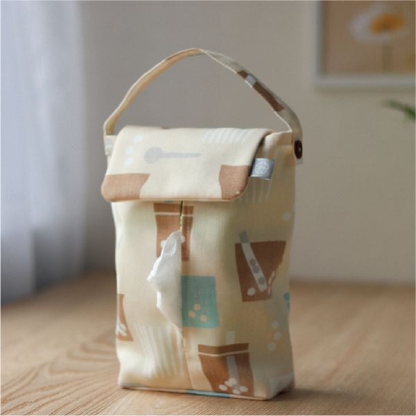 【台灣小吃-掛式衛生紙套】吊掛可拆 / 車用 / 露營 Hanging Tissue Cover 原創印花,禮物,生日禮物,裝飾,佈置,衛生紙套,芒果冰,珍奶,小籠包
