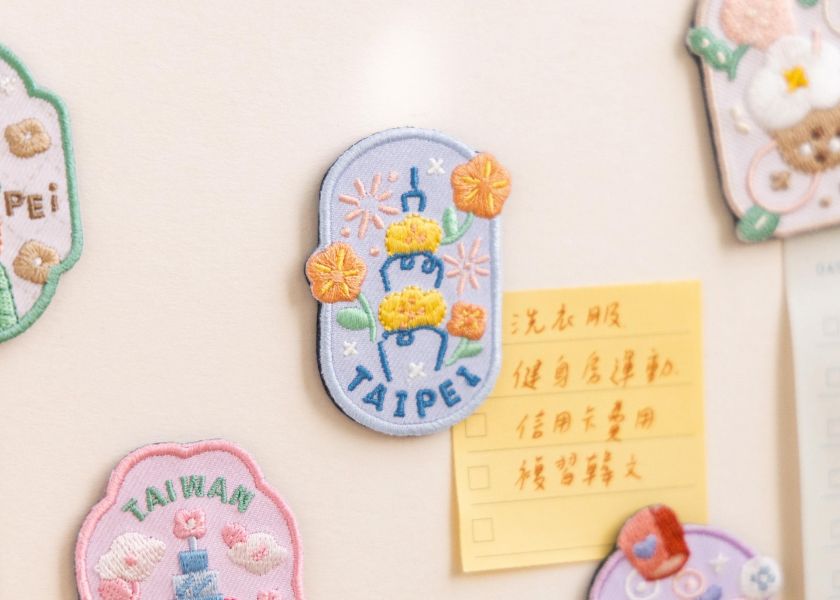 【花火台北-花繪磁鐵】冰箱貼 / 磁鐵 可愛,台灣特色,療癒小物,磁鐵,
磁鐵冰箱貼,禮品,紀念品,設計,
辦公室小物,送禮