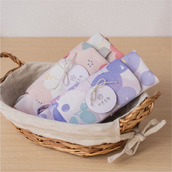 【紫藤-掛式衛生紙套】吊掛可拆 / 車用 / 露營 Hanging Tissue Cover 原創印花,禮物,生日禮物,家飾,裝飾,居家,佈置,紫藤,衛生紙套,交換禮物
