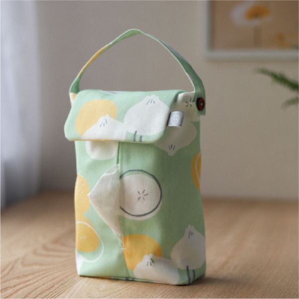 【台灣小吃-掛式衛生紙套】吊掛可拆 / 車用 / 露營 Hanging Tissue Cover 原創印花,禮物,生日禮物,裝飾,佈置,衛生紙套,芒果冰,珍奶,小籠包