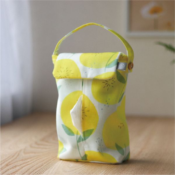 【太陽花-掛式衛生紙套】吊掛可拆 / 車用 / 露營 Hanging Tissue Cover 原創印花,禮物,生日禮物,家飾,裝飾,居家,佈置,太陽花,衛生紙套,交換禮物