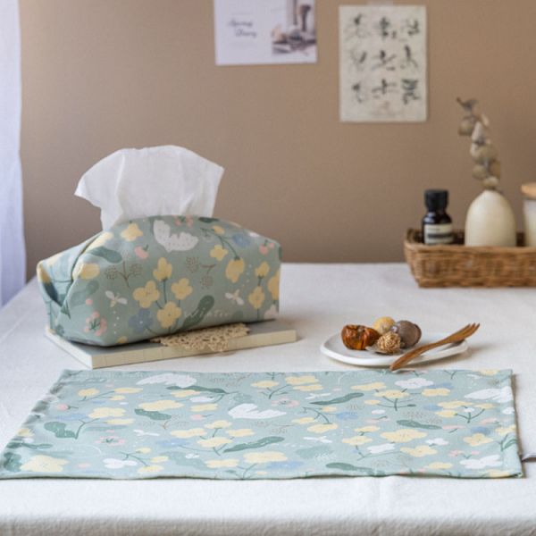 【抹茶冬之嵐-餐墊】防塵墊 / 辦公桌墊 Placemat 原創印花,禮物,生日禮物,家飾,裝飾,居家,佈置,冬之嵐,餐墊,廚房佈置