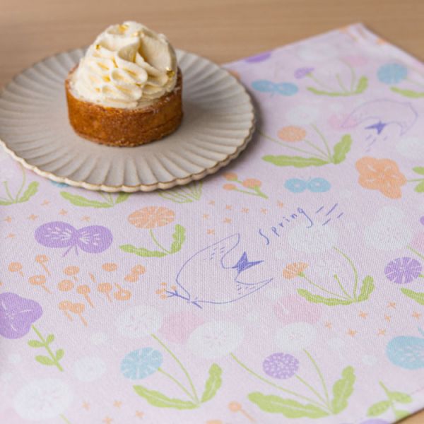 【春之歌-餐墊】防塵墊 / 辦公桌墊 Placemat 原創印花,禮物,生日禮物,家飾,裝飾,居家,佈置,春之歌,餐墊,廚房佈置