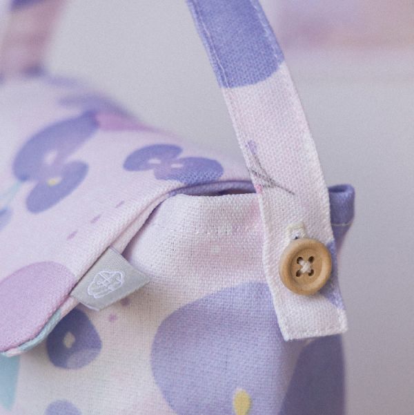 【紫藤-掛式衛生紙套】吊掛可拆 / 車用 / 露營 Hanging Tissue Cover 原創印花,禮物,生日禮物,家飾,裝飾,居家,佈置,紫藤,衛生紙套,交換禮物