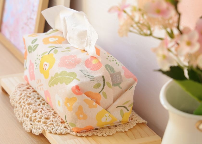 【春日合奏-衛生紙套】桌上型 / 版型硬挺 Tissue cover 原創印花,禮物,生日禮物,家飾,裝飾,居家,佈置,森林,衛生紙套,交換禮物