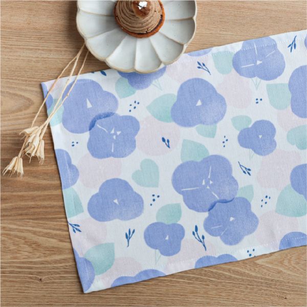 【牽牛花-餐墊】防塵墊 / 辦公桌墊 Placemat 原創印花,禮物,生日禮物,家飾,裝飾,居家,佈置,牽牛花,餐墊,廚房佈置