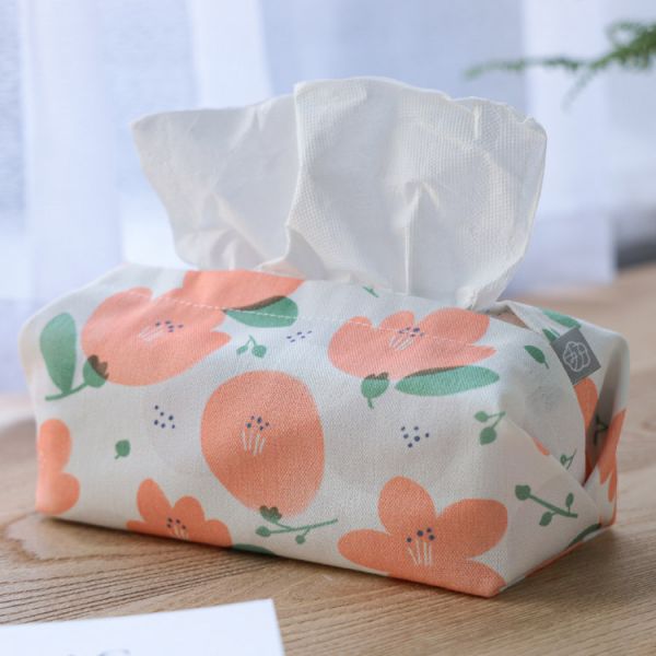 【木棉花-衛生紙套】桌上型 / 版型硬挺 Tissue cover 原創印花,禮物,生日禮物,家飾,裝飾,居家,佈置,木棉花,衛生紙套,交換禮物