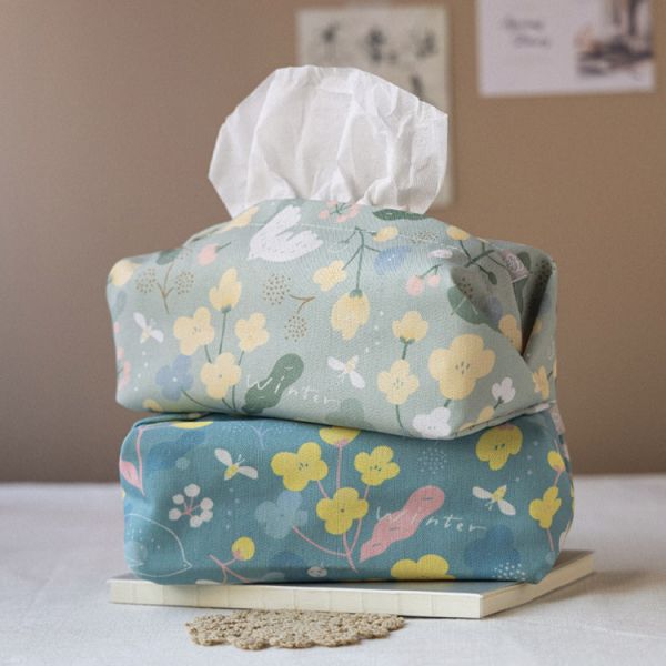 【抹茶冬之嵐-衛生紙套】桌上型 / 版型硬挺 Tissue cover 原創印花,禮物,生日禮物,家飾,裝飾,居家,佈置,冬之嵐,衛生紙套,交換禮物
