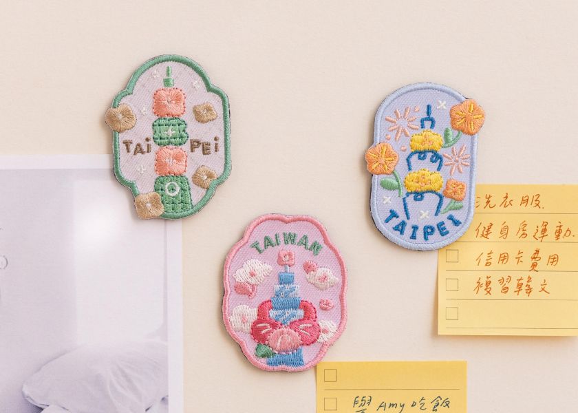 【花火台北-花繪磁鐵】冰箱貼 / 磁鐵 可愛,台灣特色,療癒小物,磁鐵,
磁鐵冰箱貼,禮品,紀念品,設計,
辦公室小物,送禮