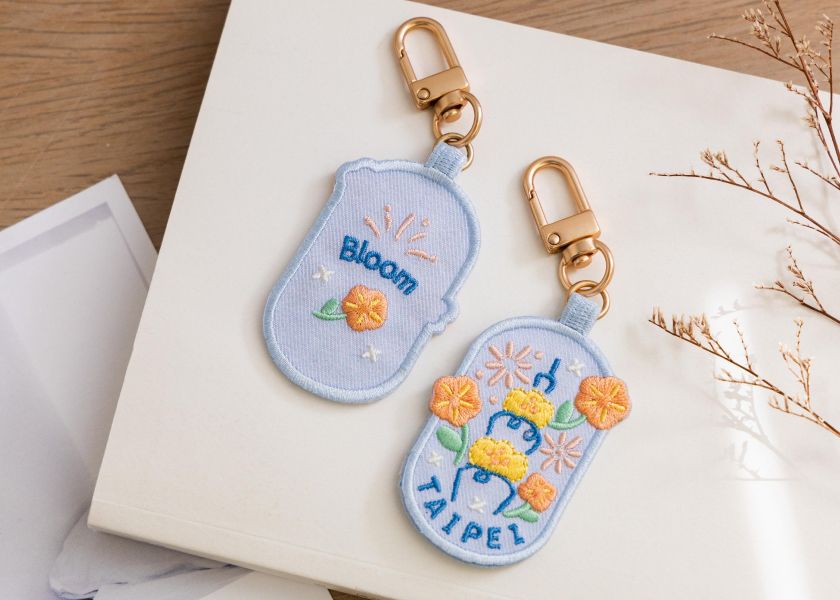 【花火台北-花繪吊飾】吊飾 / 掛飾 刺繡,包包配件,可愛 ,吊飾
掛飾 ,送禮