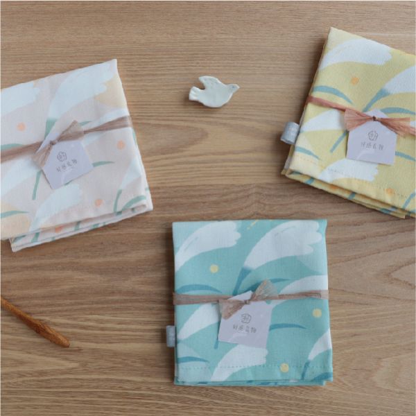 【芒花-藤黃-餐墊】防塵墊 / 辦公桌墊 Placemat 原創印花,禮物,生日禮物,家飾,裝飾,居家,佈置,芒草,餐墊,廚房佈置