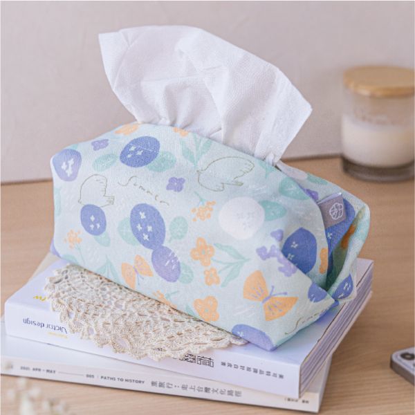 【夏之雨-衛生紙套】桌上型 / 版型硬挺 Tissue cover 原創印花,禮物,生日禮物,家飾,裝飾,居家,佈置,夏之雨,衛生紙套,交換禮物