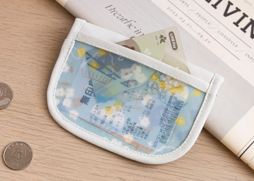 【珍奶花花-花芷零錢包】卡片收納 / 小物包 