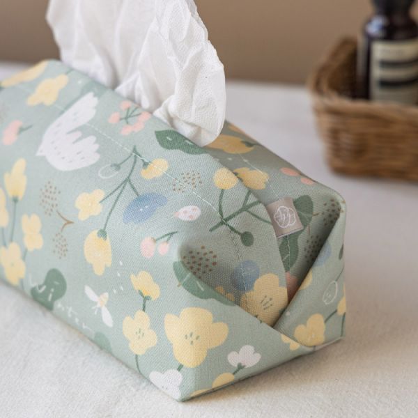 【抹茶冬之嵐-衛生紙套】桌上型 / 版型硬挺 Tissue cover 原創印花,禮物,生日禮物,家飾,裝飾,居家,佈置,冬之嵐,衛生紙套,交換禮物
