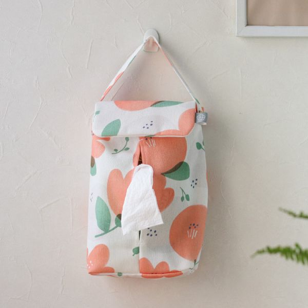 【太陽花-掛式衛生紙套】吊掛可拆 / 車用 / 露營 Hanging Tissue Cover 原創印花,禮物,生日禮物,家飾,裝飾,居家,佈置,太陽花,衛生紙套,交換禮物