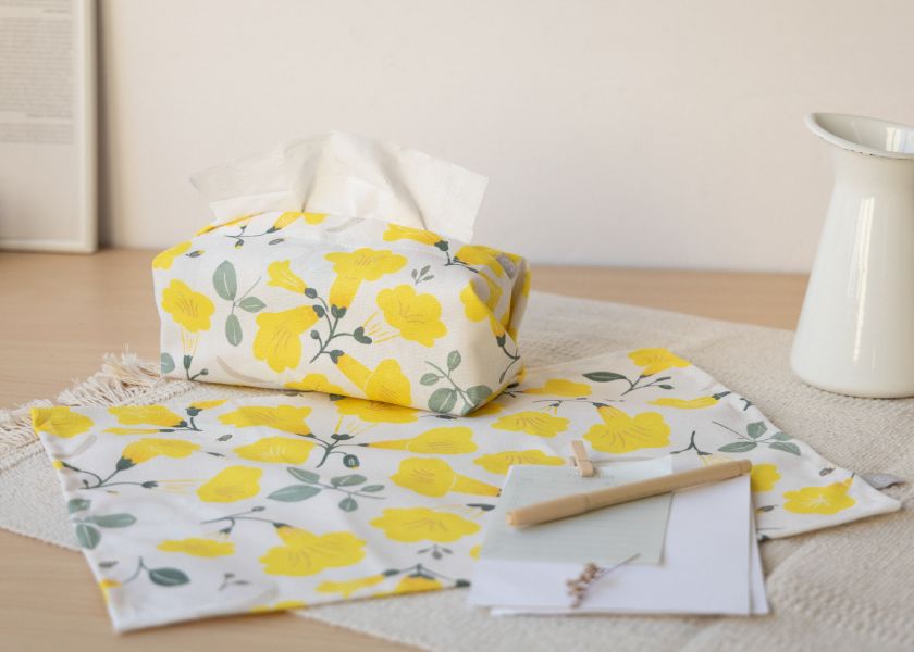【風鈴木-衛生紙套】桌上型 / 版型硬挺 Tissue cover 原創印花,禮物,生日禮物,家飾,裝飾,居家,佈置,森林,衛生紙套,交換禮物