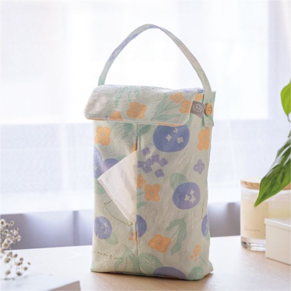 【夏之雨-掛式衛生紙套】吊掛可拆 / 車用 / 露營 Hanging Tissue Cover 原創印花,禮物,生日禮物,家飾,裝飾,居家,佈置,夏之雨,衛生紙套,交換禮物