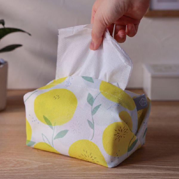 【太陽花-小衛生紙套】 桌上型 / 可車用 Tissue cover 原創印花,禮物,生日禮物,家飾,裝飾,居家,佈置,太陽花,衛生紙套,小衛生紙套