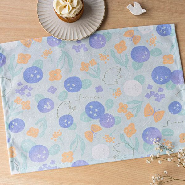 【夏之雨-餐墊】防塵墊 / 辦公桌墊 Placemat 原創印花,禮物,生日禮物,家飾,裝飾,居家,佈置,夏之雨,餐墊,廚房佈置