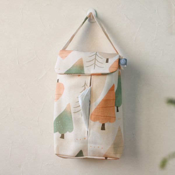 【落羽松-掛式衛生紙套】吊掛可拆 / 車用 / 露營 Hanging Tissue Cover 原創印花,禮物,生日禮物,家飾,裝飾,居家,佈置,落羽松,衛生紙套,交換禮物