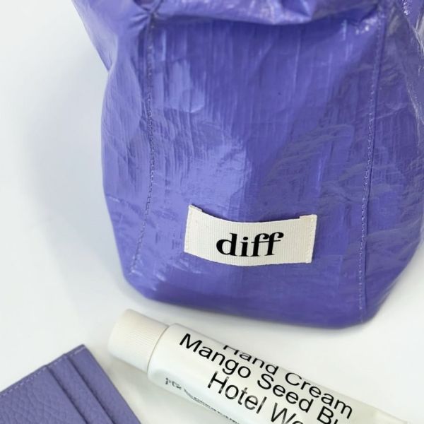 (薰衣草紫) 韓國 Diff Hobo Bag Shine lavender 流浪包．閃耀款 肩背包 托特包 Diff,韓國包包,單肩袋,Hobo包,韓星包包,流浪包,Made in Korea,韓國設計師包包品牌