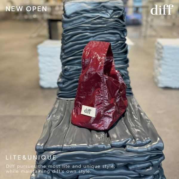 (酒紅) 韓國 Diff Hobo Bag Shine burgundy 流浪包．閃耀款 肩背包 托特包 Diff,韓國包包,單肩袋,Hobo包,韓星包包,流浪包,Korea design,韓國設計師包包品牌