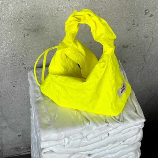 (黃色) 韓國 Diff Hobo Bag Signature yellow 流浪包霓虹 肩背包 托特包 Diff,韓國包包,單肩袋,Hobo包,韓星包包,流浪包,Made in Korea,韓國設計師包包品牌