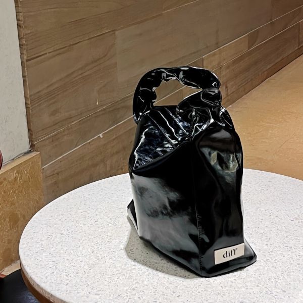 (黑色) 韓國 Diff Large Leather Coat Skin black 奢華皮革大款 肩背包 托特包 Diff,韓國包包,單肩袋,斜背包,韓星包包,流浪包,Made in Korea,韓國設計師包包品牌