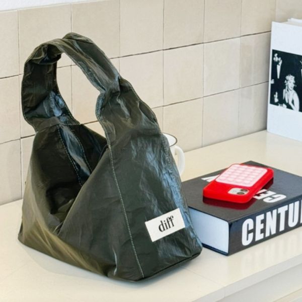 (卡其綠) 韓國 Diff Hobo Bag Signature khaki 流浪包經典 肩背包 托特包 Diff,韓國包包,單肩袋,Hobo包,韓星包包,流浪包,Made in Korea,韓國設計師包包品牌