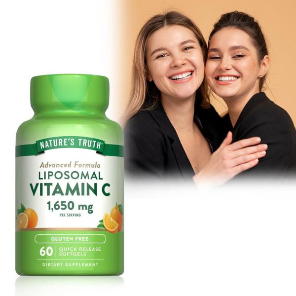 【本月主打】綠萃淨 磷脂體維生素C軟膠囊(60粒/瓶) 維生素C,磷脂體維生素C,緩釋型C,長效型C