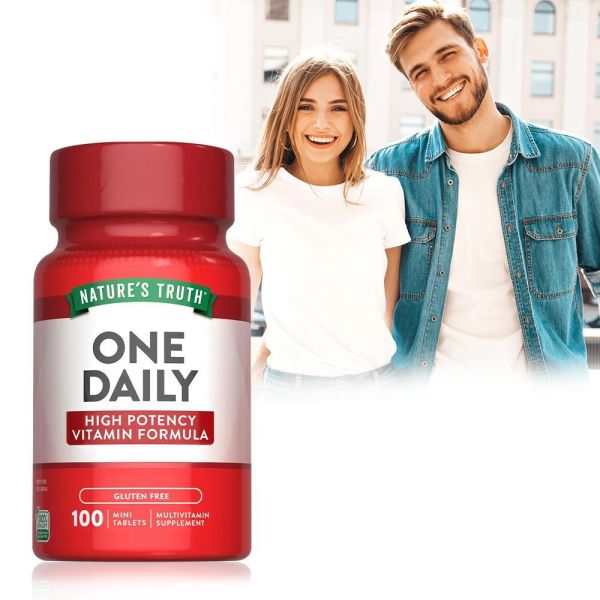 綠萃淨 每日綜合維生素錠(D3升級)(100錠/瓶) 綜合維生素,B群,維他命C,鈣,D3,男性綜合維他命,女性綜合維他命