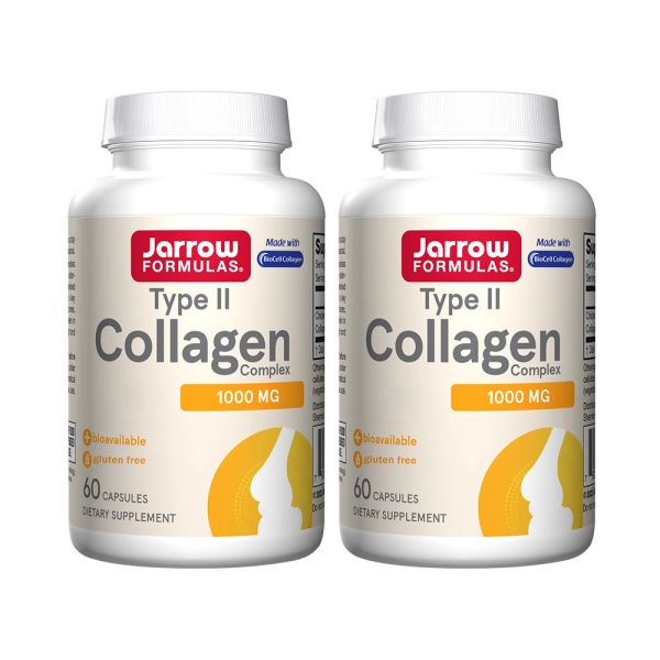 賈羅公式 極緻齡®II型膠原蛋白膠囊x2瓶組(60粒/瓶) 膠原蛋白,II型膠原蛋白,水解膠原蛋白,玻尿酸,軟骨素