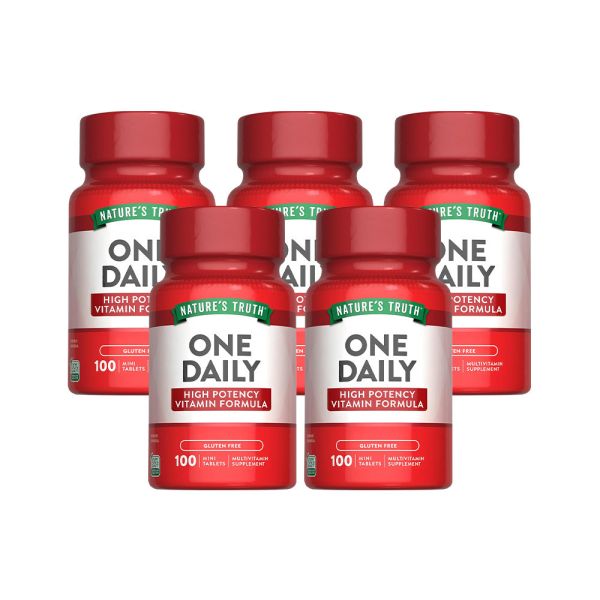 綠萃淨 每日綜合維生素錠(D3升級)x5瓶組(共500錠) 綜合維生素,B群,維他命C,鈣,D3,男性綜合維他命,女性綜合維他命