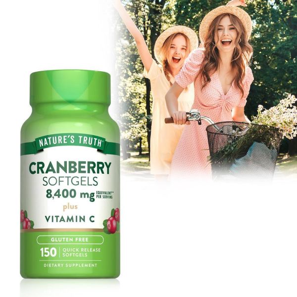 綠萃淨 50倍蔓越莓plusC+E軟膠囊(150粒/瓶) 蔓越莓,維生素C,維生素E,私密保養,抗氧化