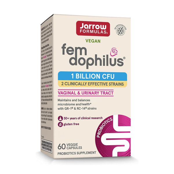 Jarrow賈羅公式 [10億]杰嘟菲兒®女性專用益生菌膠囊(60粒/瓶) 女性益生菌