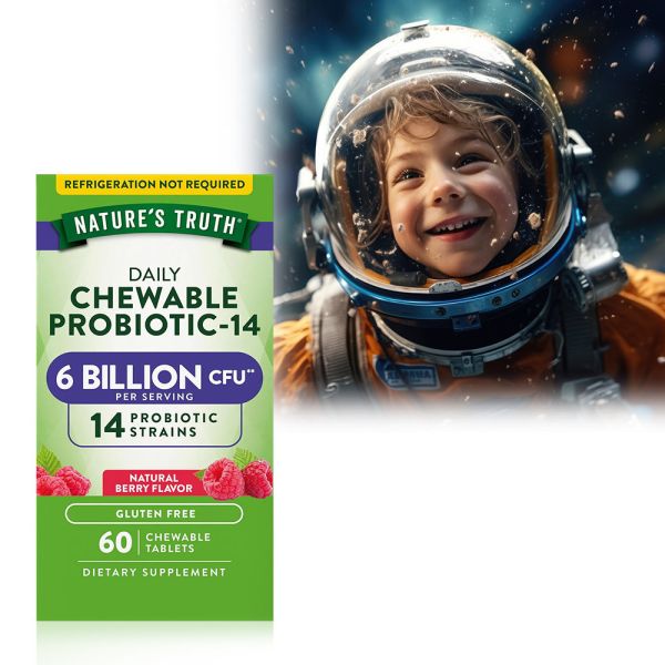 綠萃淨 兒童ProBio-14益生菌口含錠(60錠/瓶) 益生菌,益生菌口含錠,排便順暢,調整體質