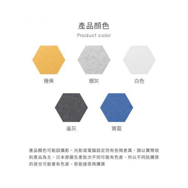 菲米諾六角形平邊吸音板(四片裝) 隔音,吸音,吸音板,吸音棉,降噪,DIY安裝,吸音材料,菲米諾,樓板噪音,聚酯纖維.多孔隙吸音材,六角形,防焰,無甲醛,無塑化劑,低碳建築