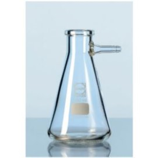 德製DURAN SCHOTT 過濾瓶(錐型式) 抽氣二角瓶 德製DURAN SCHOTT 過濾瓶(錐型式) 抽氣二角瓶 實驗儀器 玻璃製品