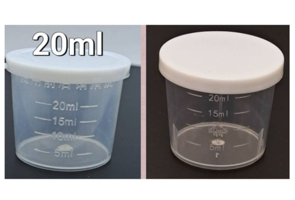 PP 帶蓋 附刻度 量杯 30ml 100ml 120ml 多種規格 量杯,刻度量杯,有蓋量杯,塑膠量杯,