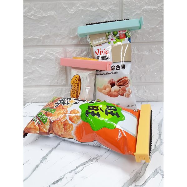 現貨 多款 塑膠密封夾 食品零食保存 密封夾 封口夾  **顏色隨機** 