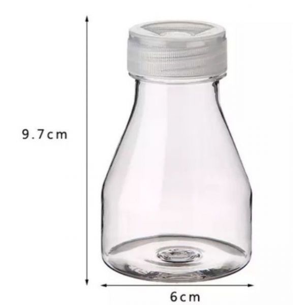 150ml 高透明度組培瓶 植物組織培養瓶  三角組培瓶  組培盒 養菌瓶 三角瓶 可高温高壓滅菌 菌種瓶 150ml 高透明度組培瓶 植物組織培養瓶  三角組培瓶  組培盒 養菌瓶 三角瓶 可高温高壓滅菌 菌種瓶