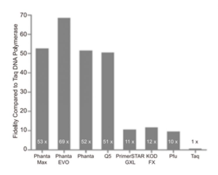 Phanta Max Super-Fidelity DNA Polymerase 超高保真高長度耐熱核酸酶 Phanta Max Super-Fidelity DNA Polymerase 超高保真高長度耐熱核酸酶,超高保真 ,長片段放大,高效率超強聚合酶,LONG PCR,DNA TAQ,HIFI TQA,